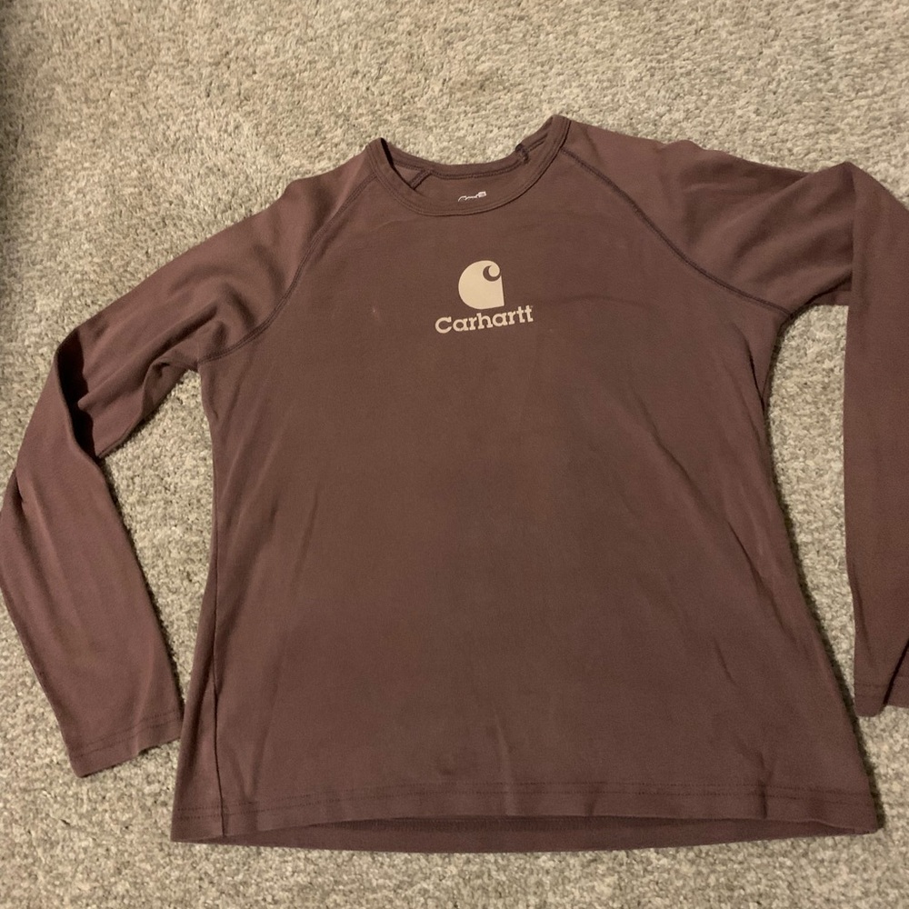 Carhartt Women's Plum Long Sleeve Tee